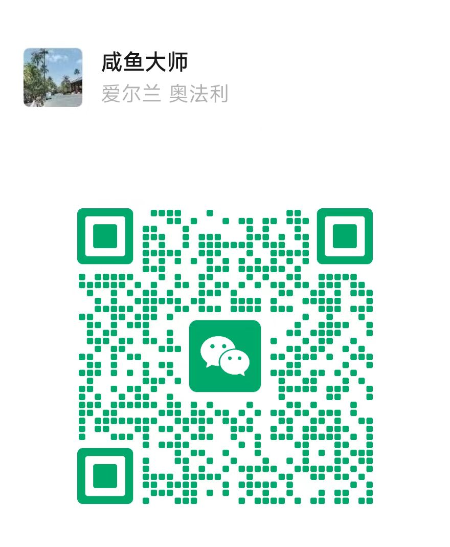 微信二维码 · 咸鱼大师